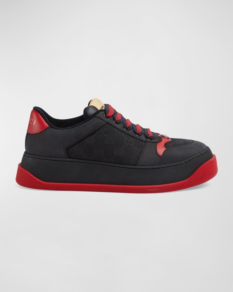 Mens Double Screener Canvas Low-Top Sneakers Product Image