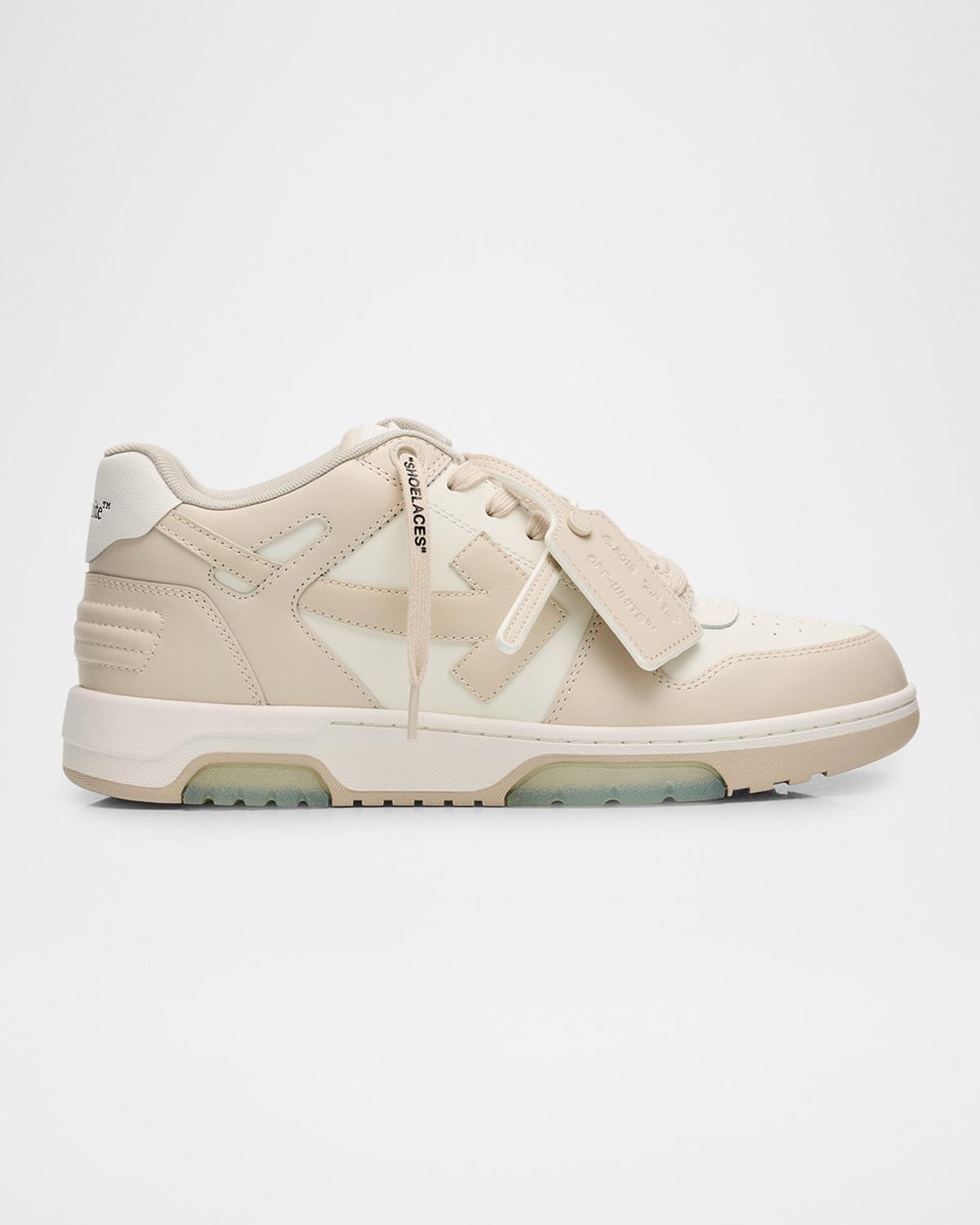 Mens Out Of Office Leather Low-Top Sneakers Product Image