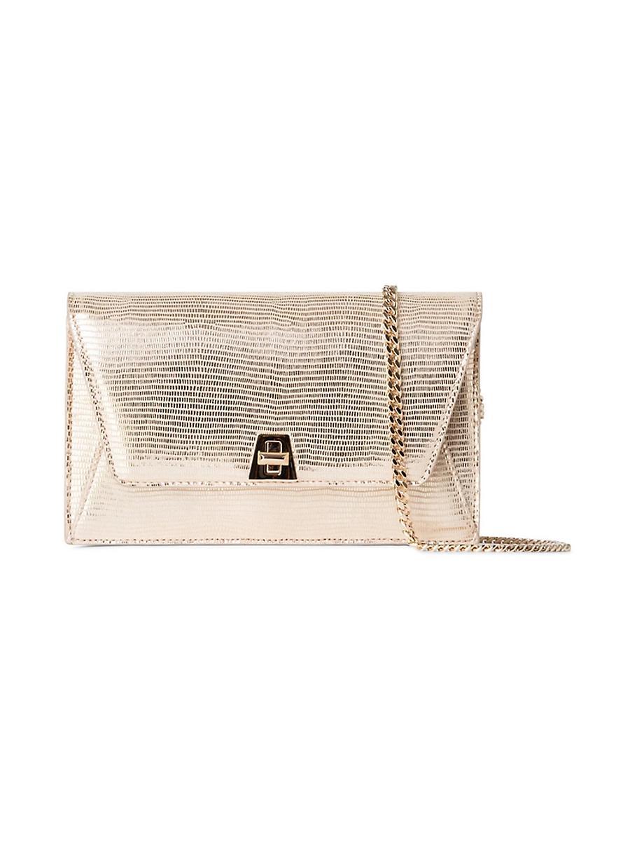 Womens Anouk Envelope Patent Leather Crossbody Bag Product Image