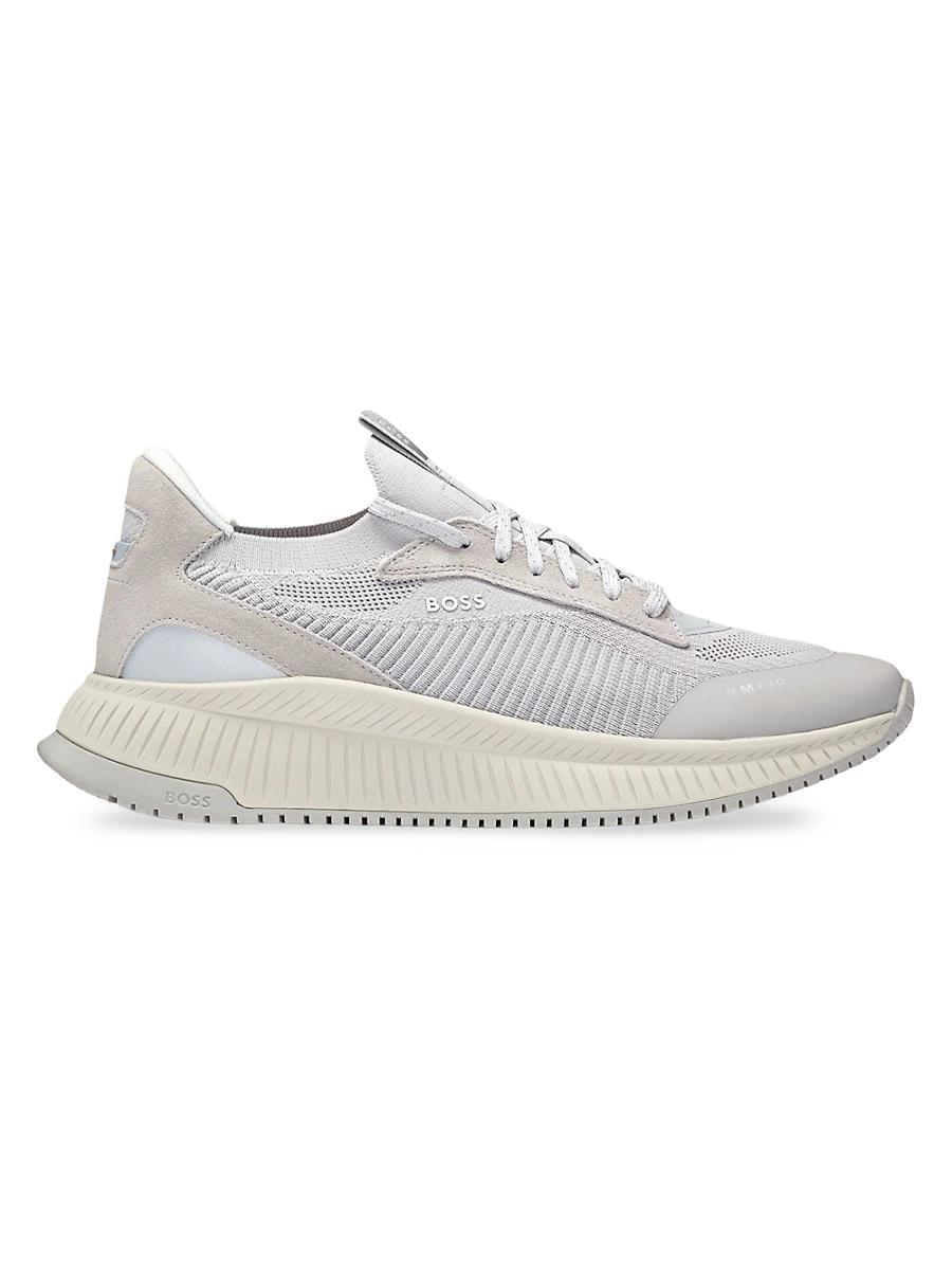 Mens TTNM EVO Trainer Sneakers with Knitted Uppers Product Image