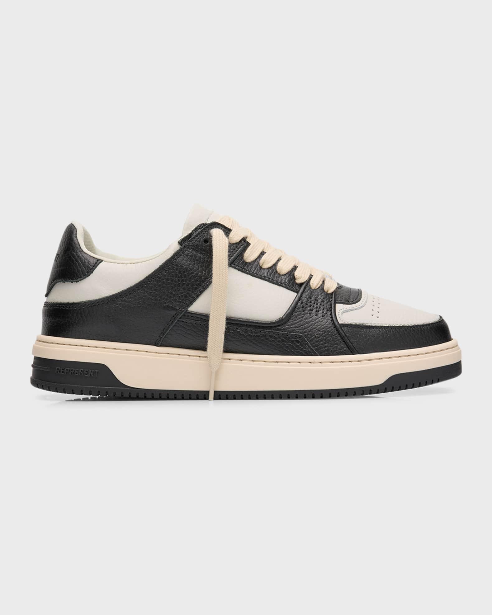Men's Apex Bicolor Leather Low-Top Sneakers Product Image