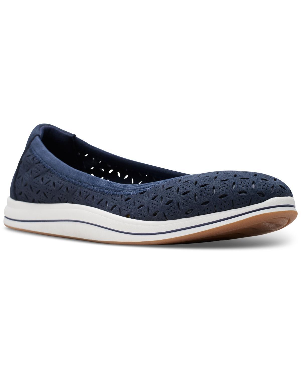 Clarks Womens Cloudsteppers Breeze Roam Perfed Flats Product Image