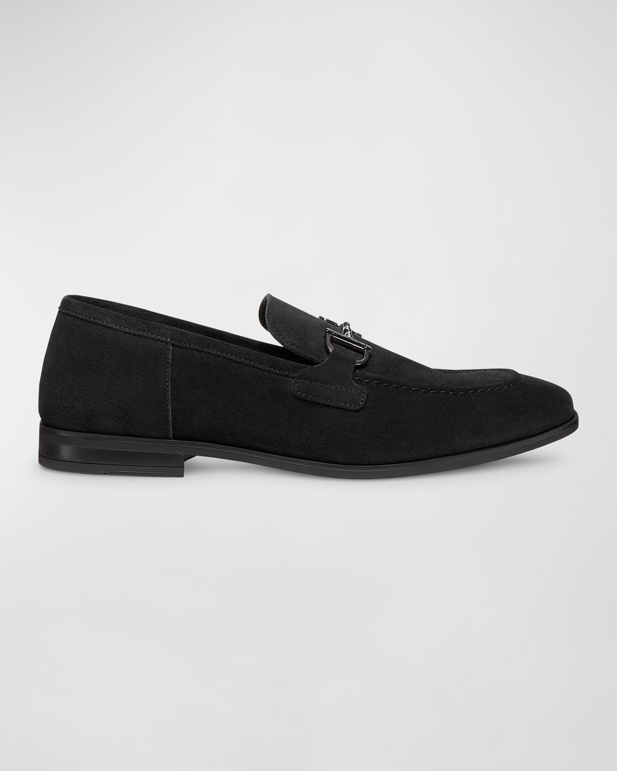 Mens Simon Leather Twist Bit Loafers Product Image