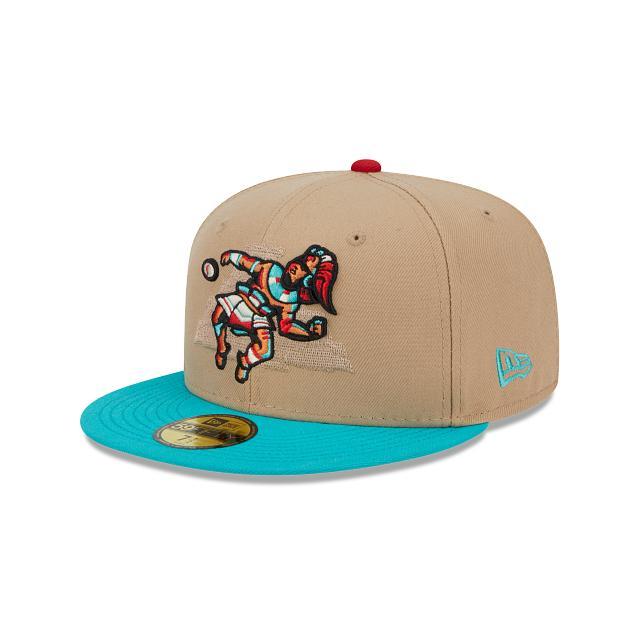 San Diego Padres Panama Tan 9FIFTY Snapback Hat Male Product Image