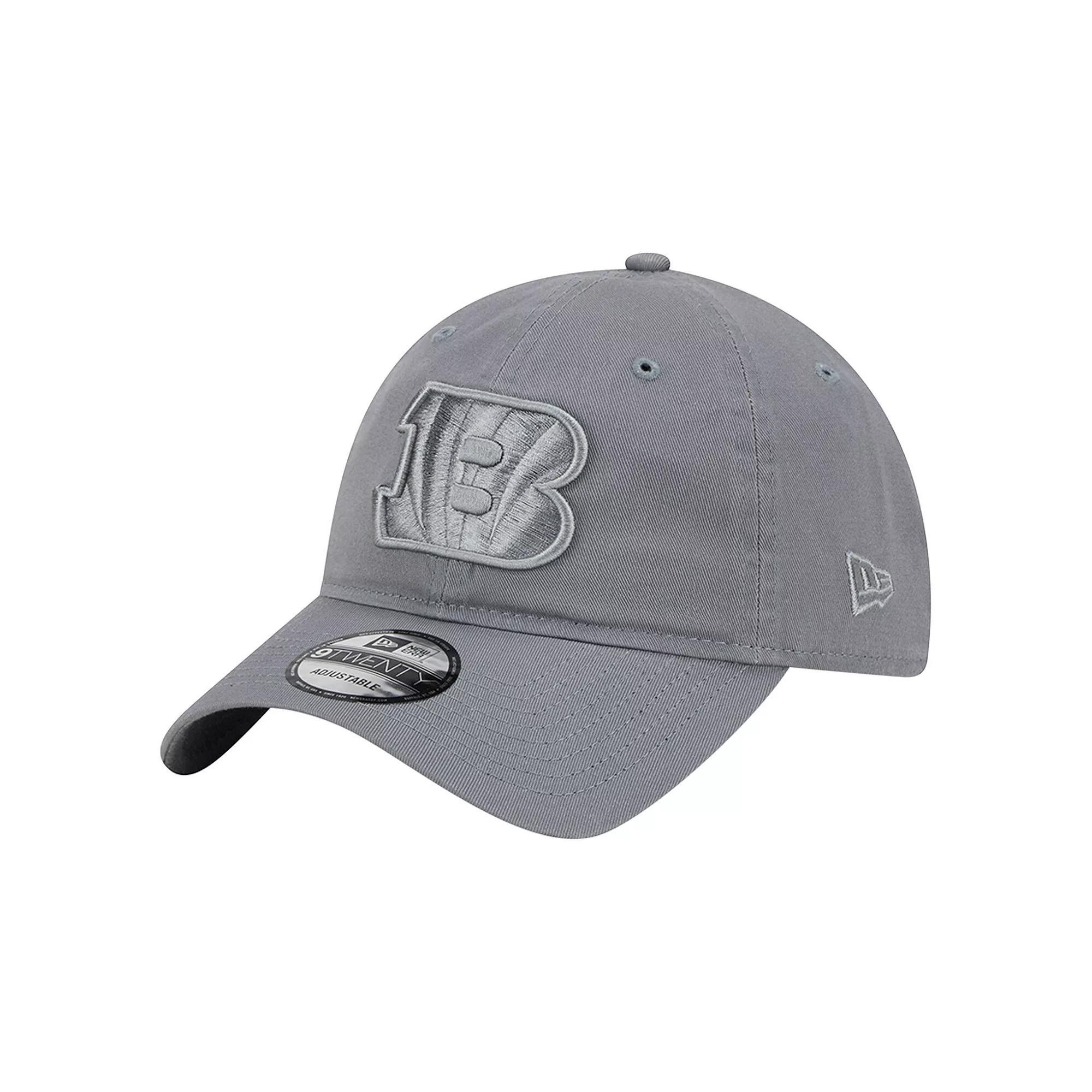 Men's New Era Gray Cincinnati Bengals Color Pack 9TWENTY Adjustable Hat, Grey Product Image