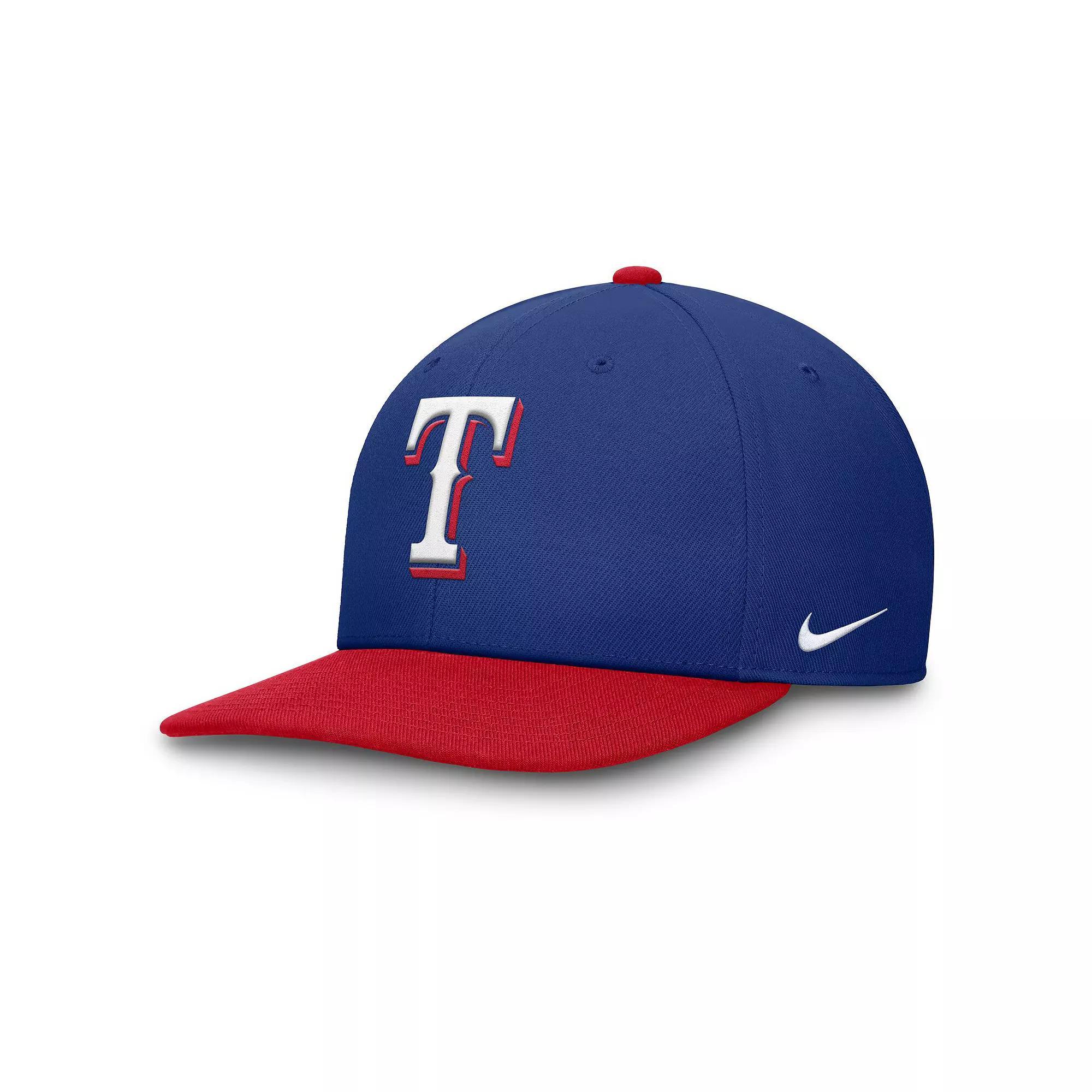 Texas Rangers Pro Men's Nike Dri-FIT MLB Adjustable Hat Product Image