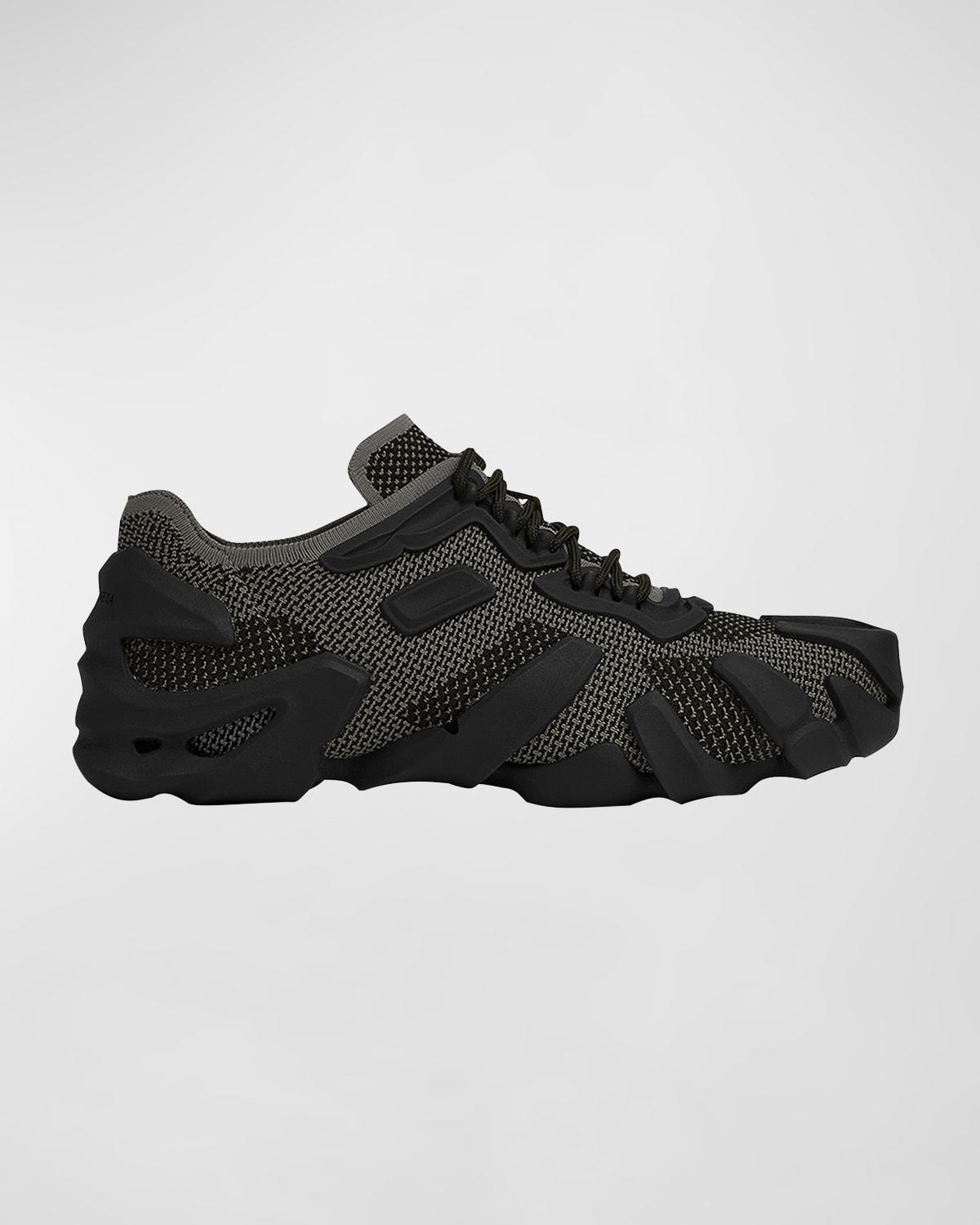 Mens Flex Technical Knit Low-Top Sneakers Product Image