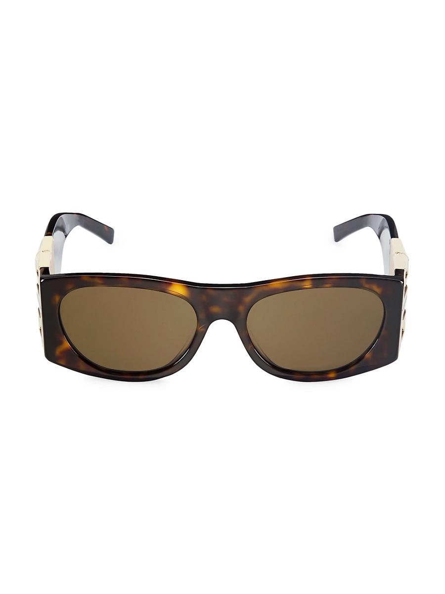 Womens 4G 56MM Rectangular Sunglasses Product Image