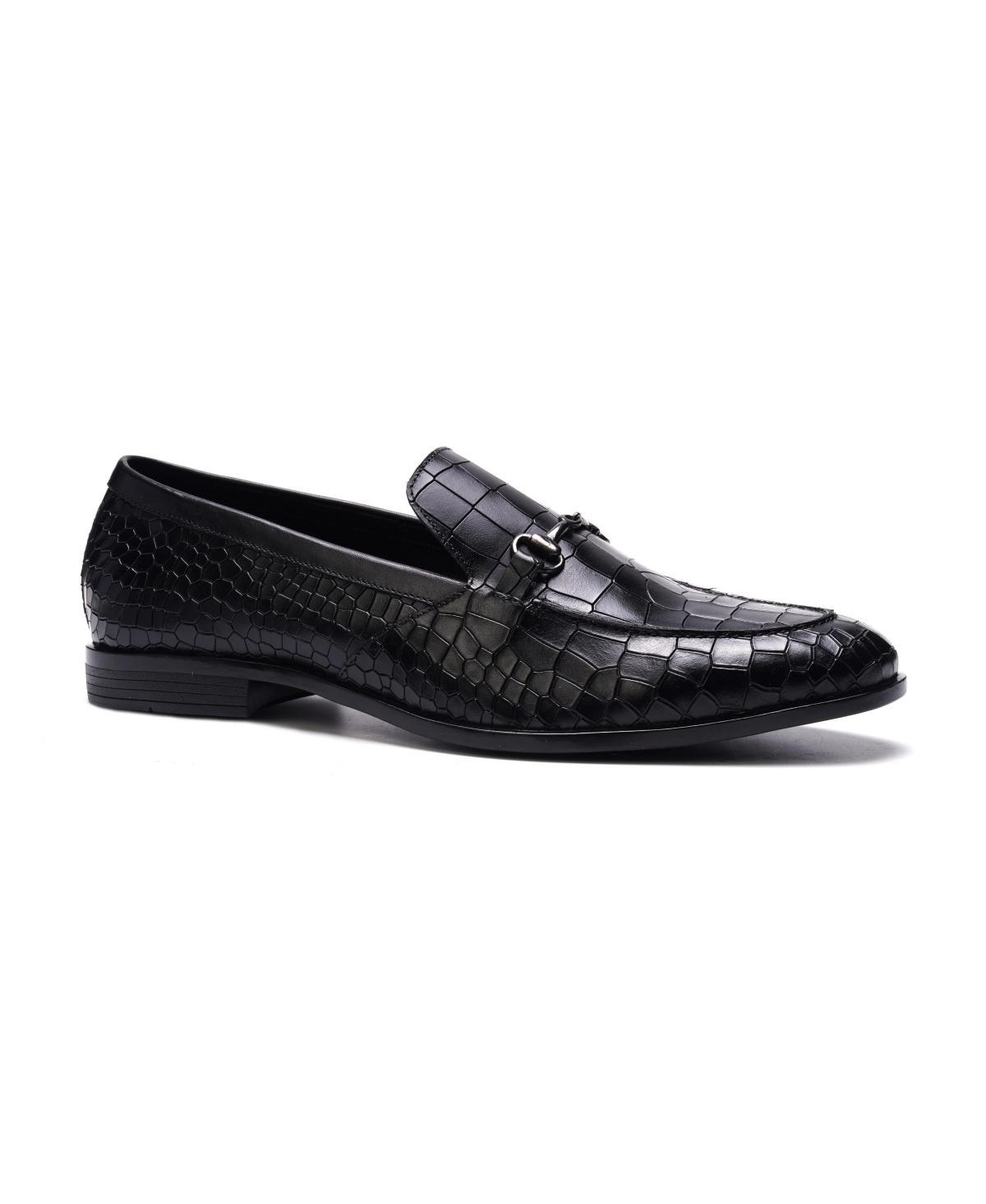 Men's Medusa Ornament Suede Smoking Slippers Product Image