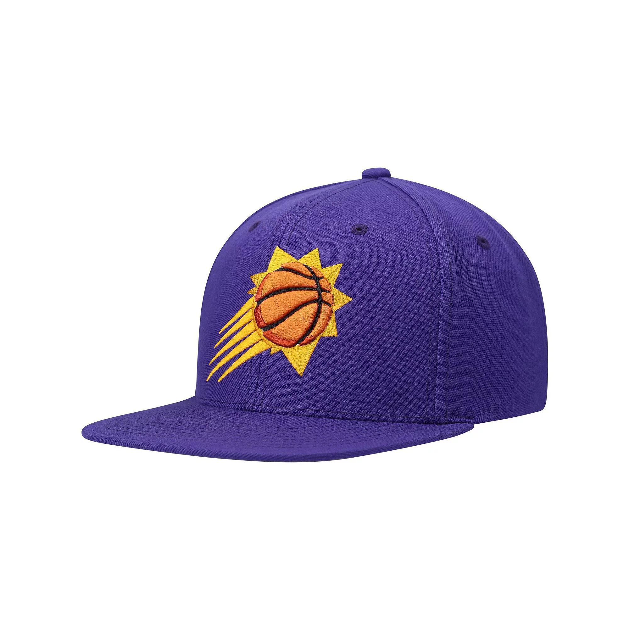 Men's Mitchell & Ness Purple Phoenix Suns Ground 2.0 Snapback Hat, Phx Purple Product Image