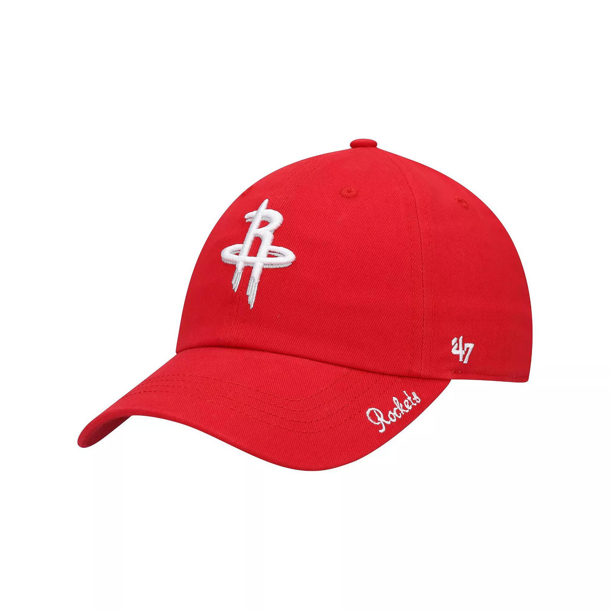 Womens 47 Houston Rockets Miata Clean Up Logo Adjustable Hat Product Image