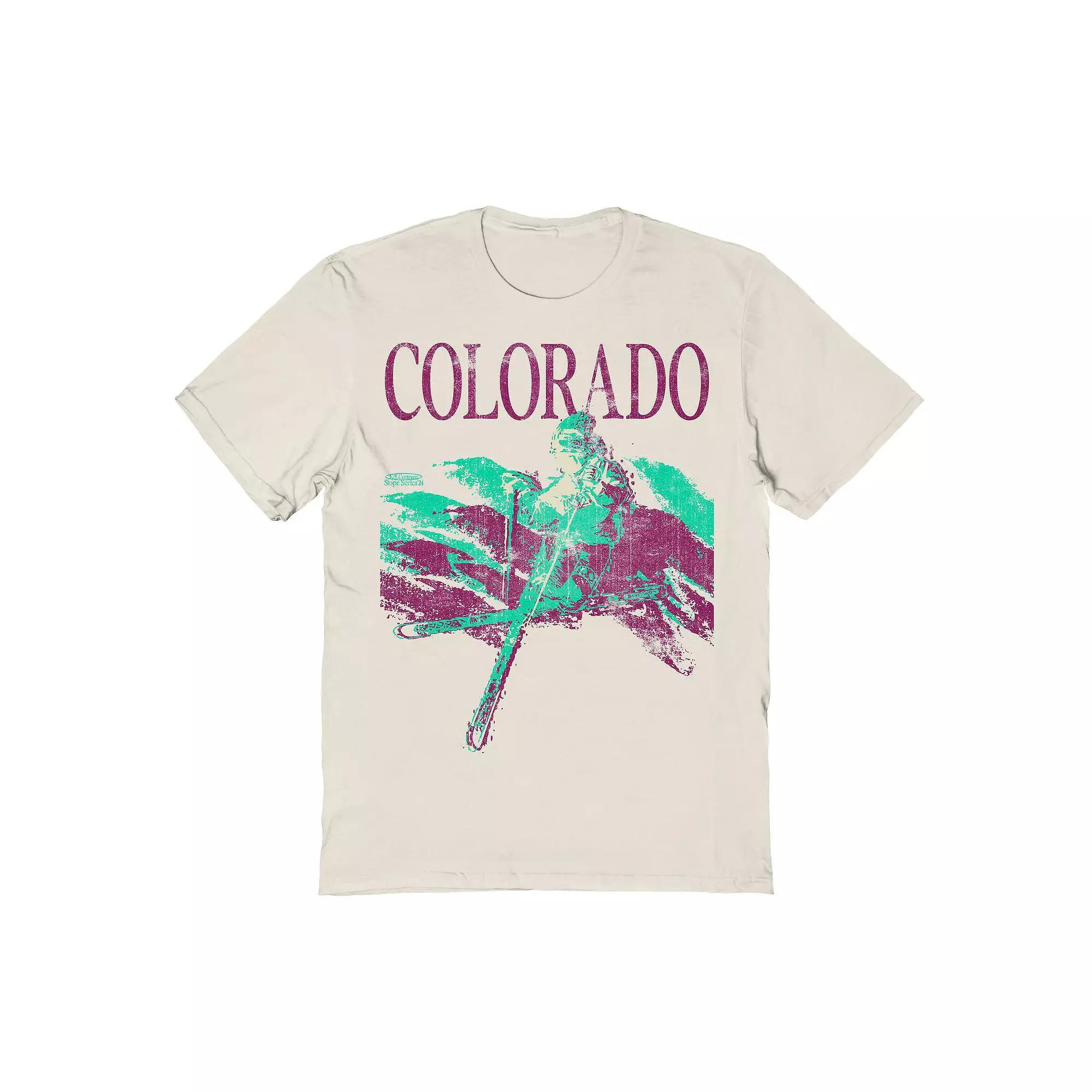 Men's Colorado Heather Graphic Tee, Size: XL, Natural Product Image