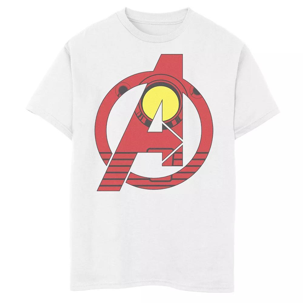 Boys 8-20 Marvel Avengers Iron Man Costume Fill Logo Tee, Boys Product Image