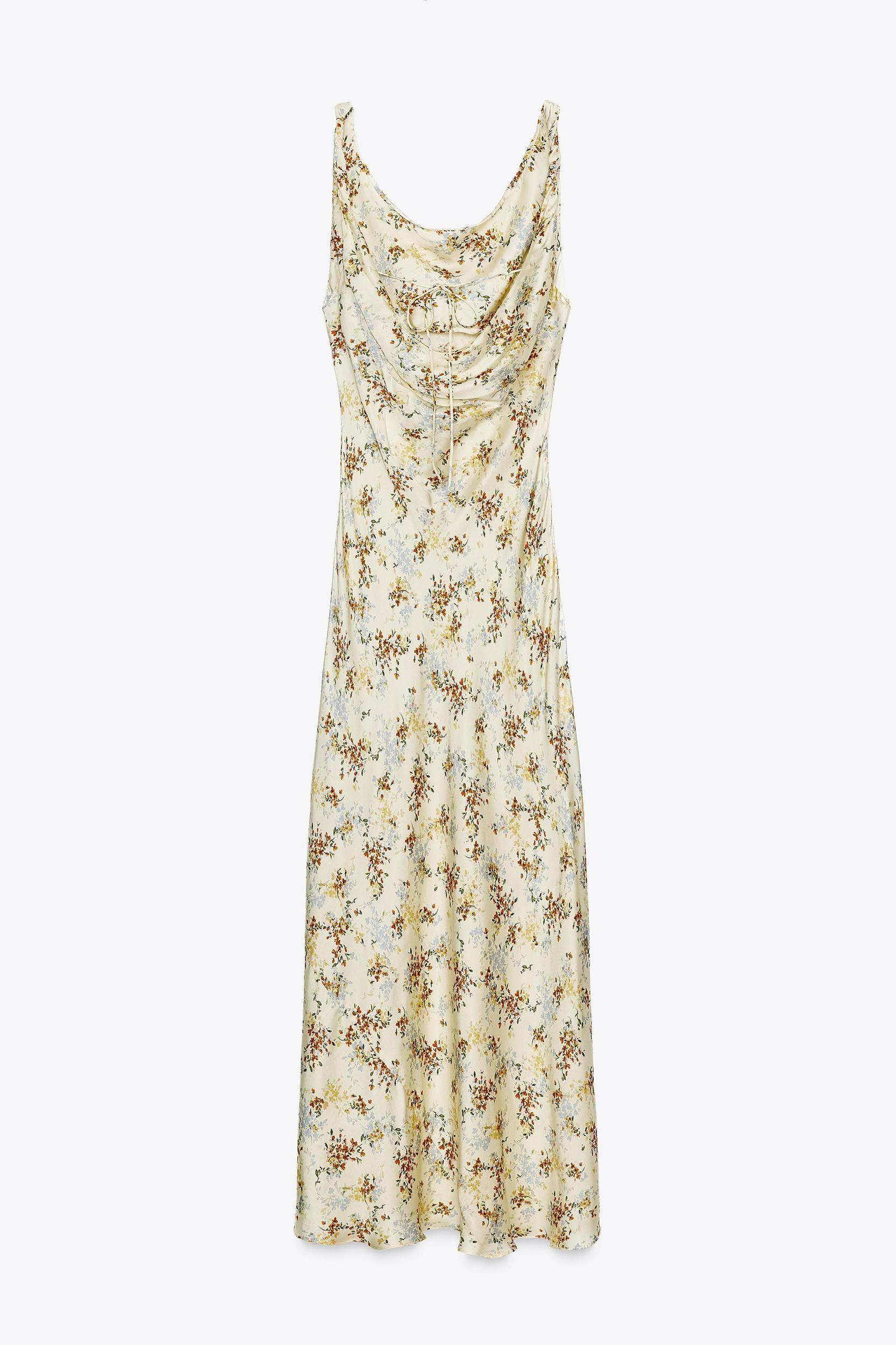ZW COLLECTION PRINTED SATIN DRESS Product Image