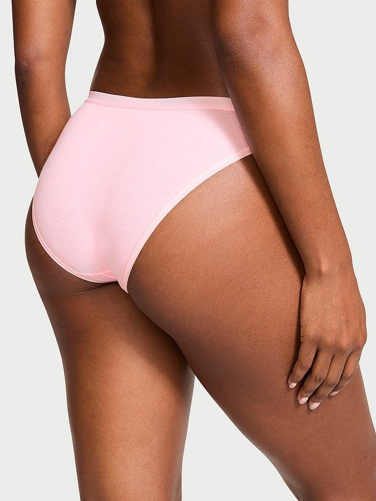Seamless Lace-Trim Bikini Panty Product Image