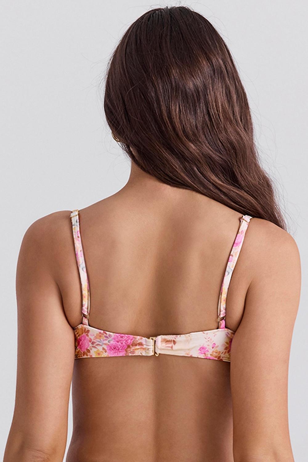 Antibes Floral Print Underwired Bikini Top Product Image