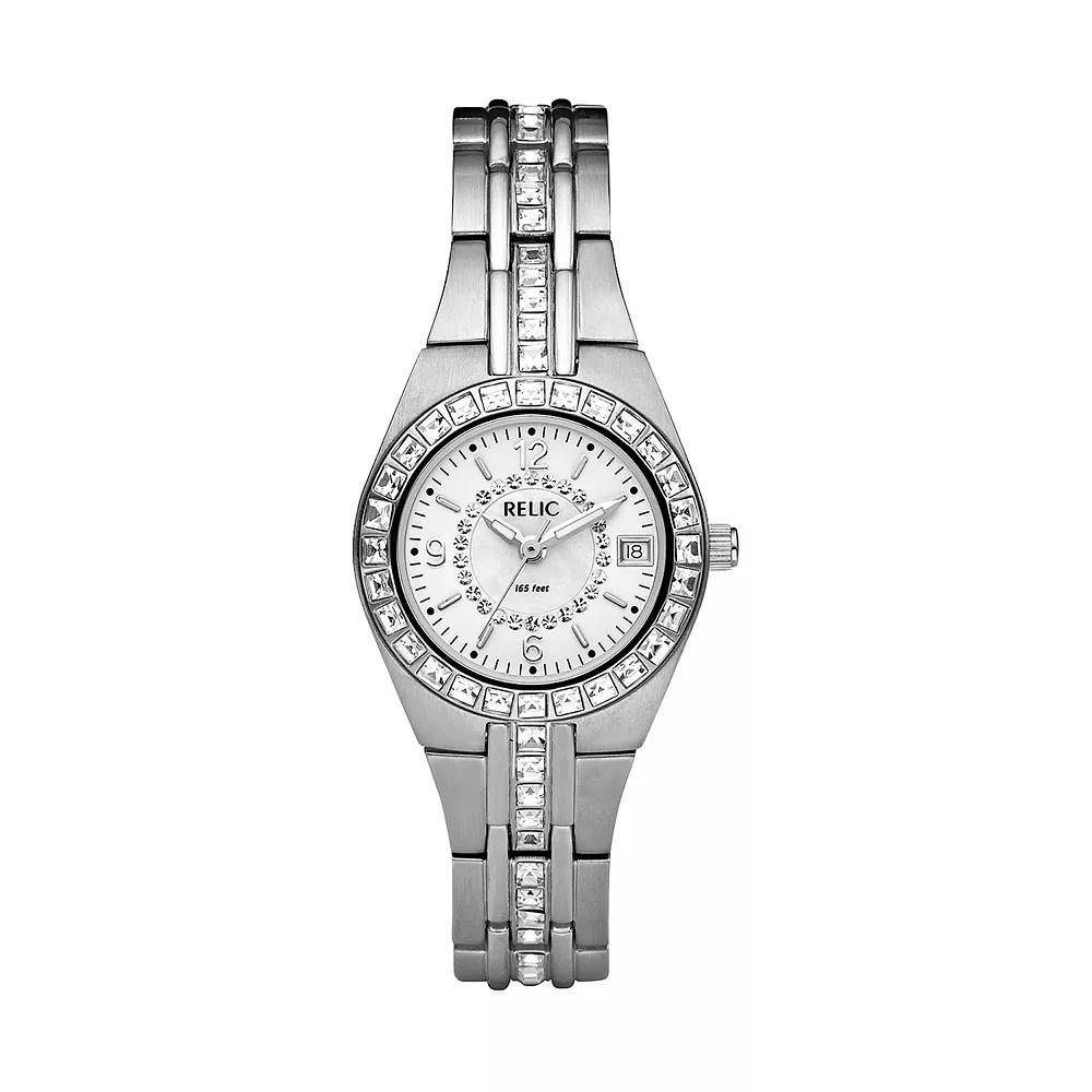 Relic by Fossil Women's Crystal Watch, Size: Small, Mop Product Image