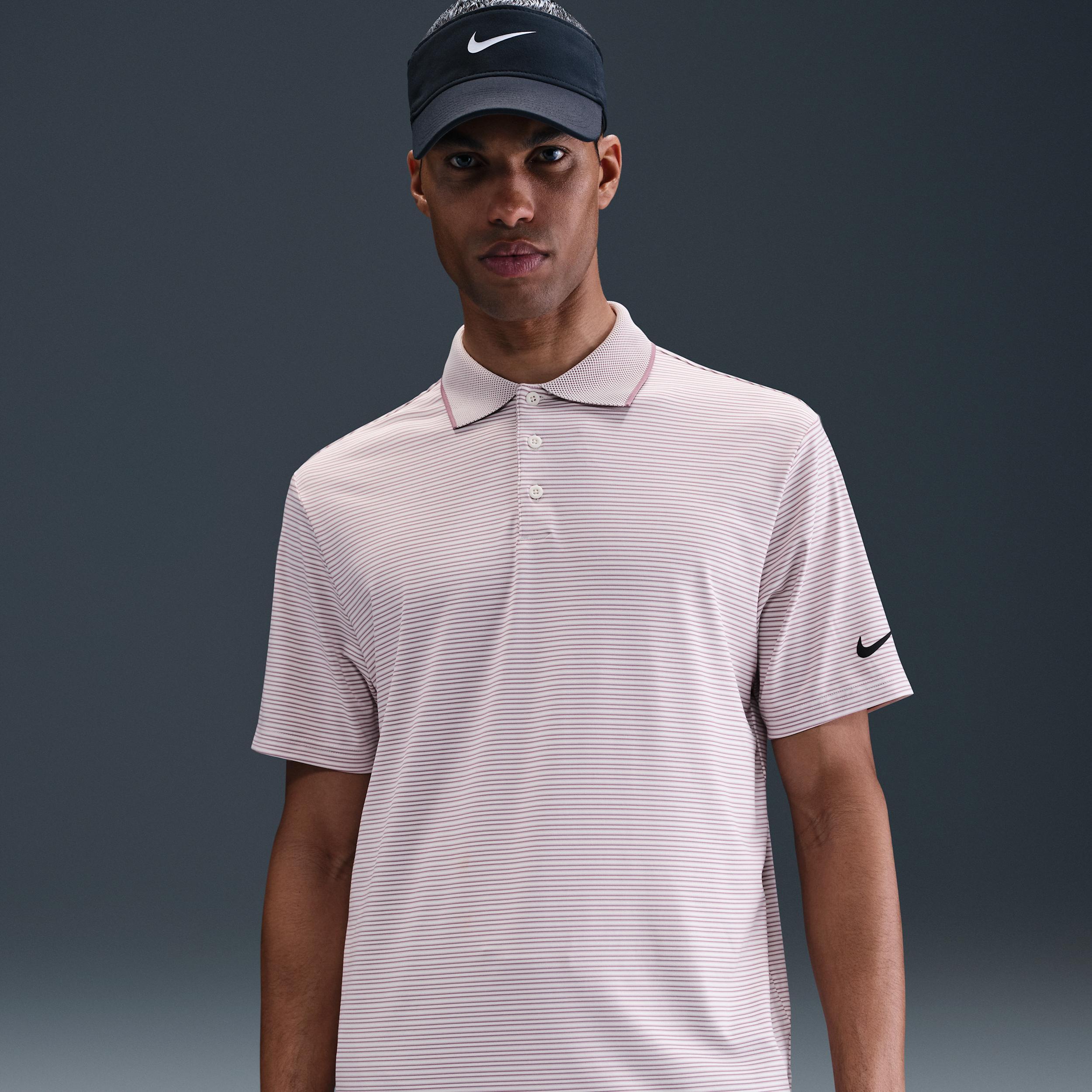 Nike Men's Tour Dri-FIT Striped Golf Polo Product Image