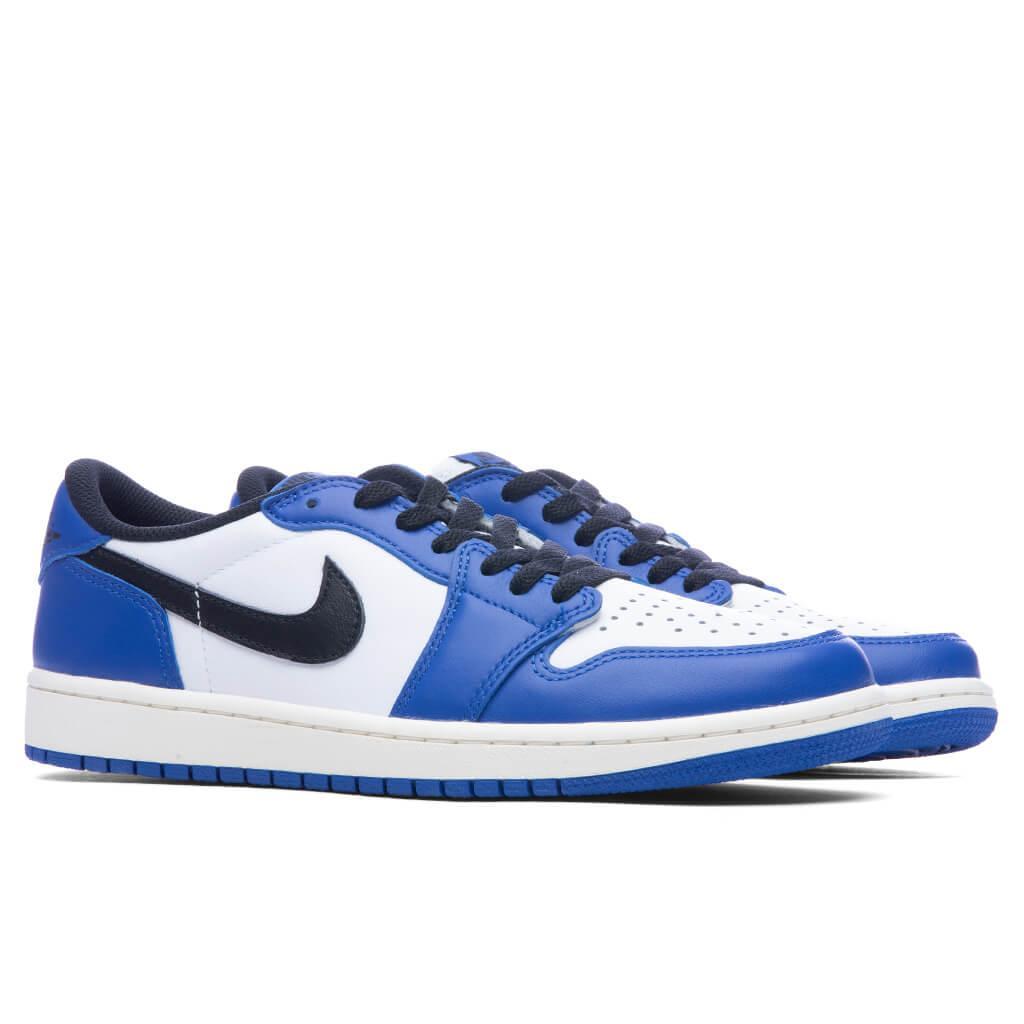 Air Jordan 1 Low OG 'Game Royal' - White/Black/Game Royal/Sail Male Product Image