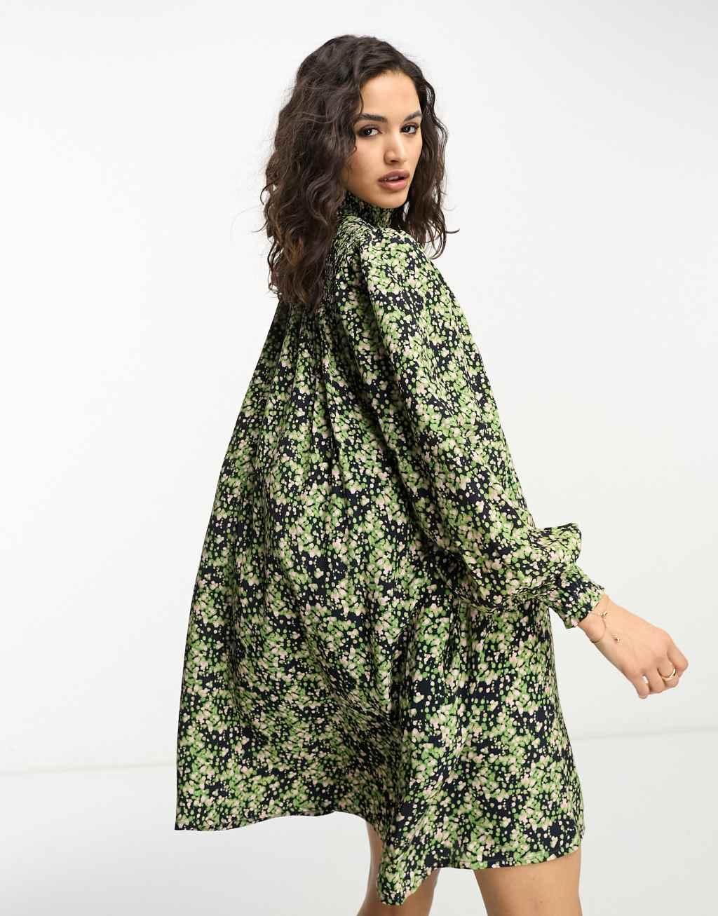 Whistles shirred smock dress Product Image