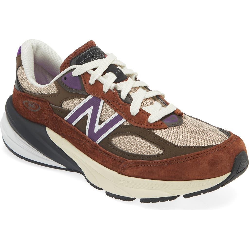 New Balance 990 v6 Core Running Shoe in Rich Oak/Cosmic Grape at Nordstrom, Size 12 Women's Product Image
