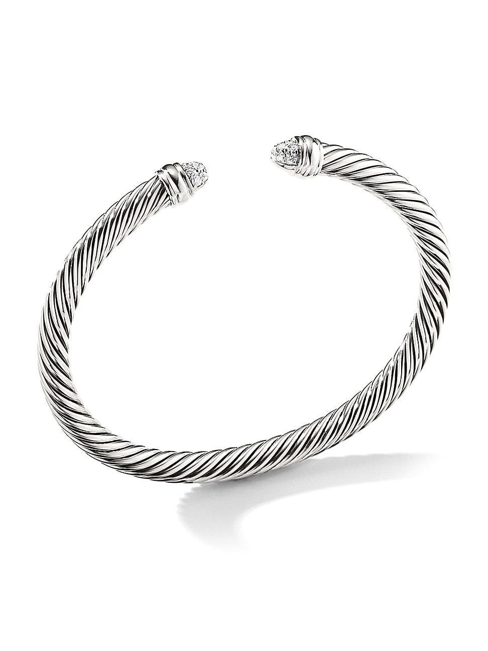 David Yurman Cable Classics Bracelet with Diamonds, 5mm Product Image