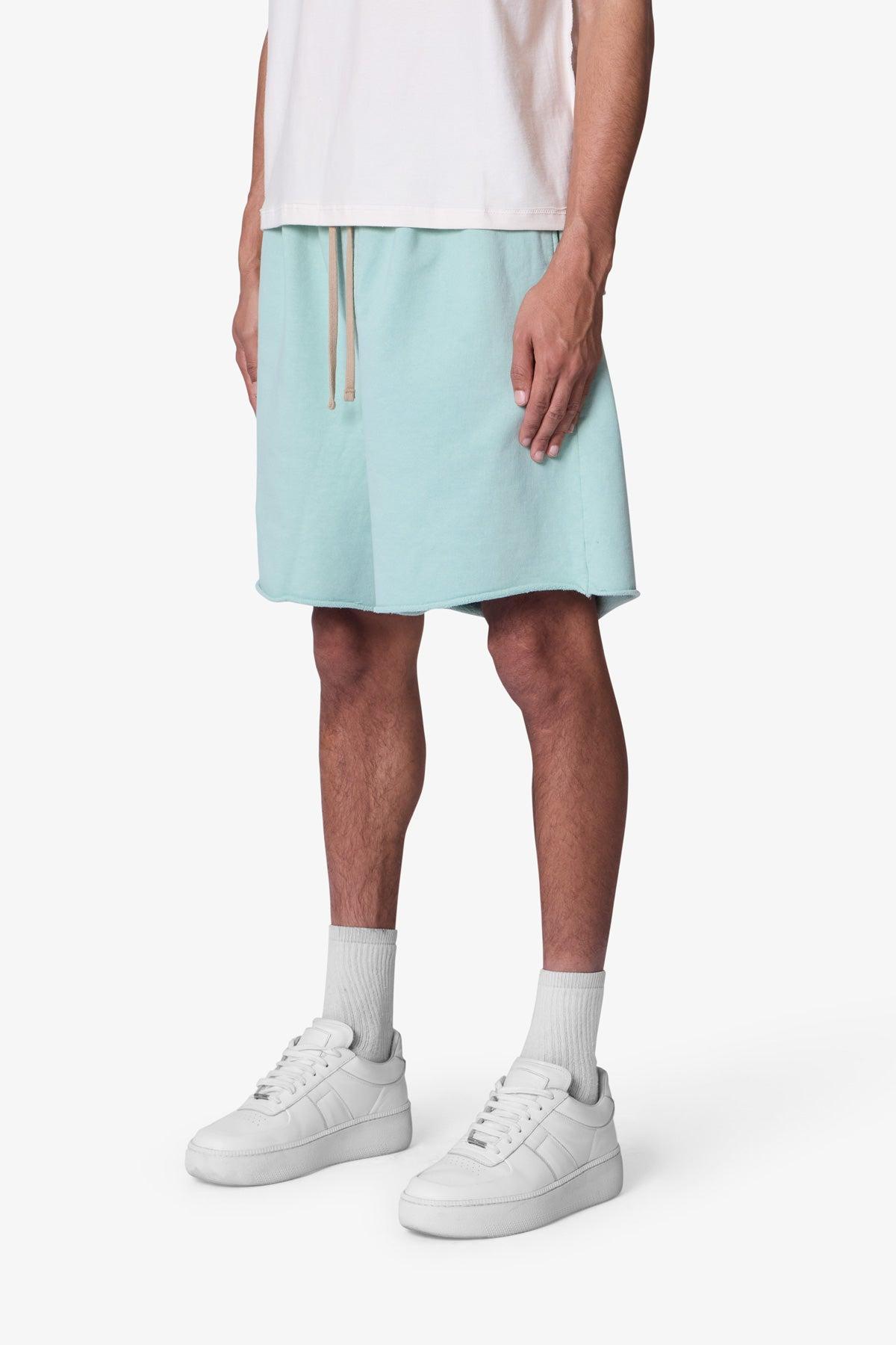 Oversized Sweatshorts - Seafoam Product Image