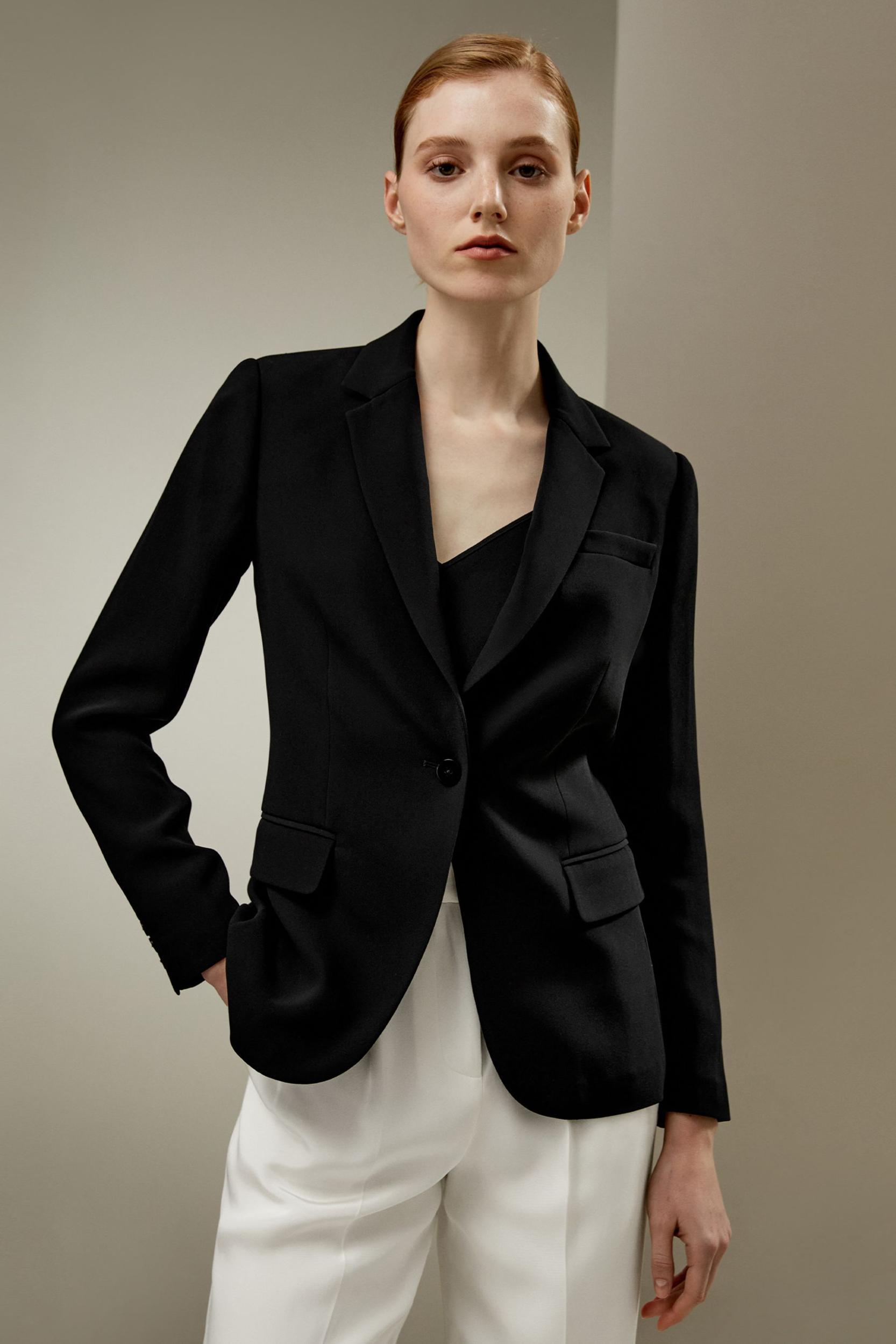 Silk Sleek Blazer Product Image