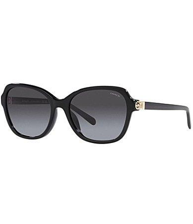 COACH  Womens 56mm Cat Eye Sunglasses Product Image