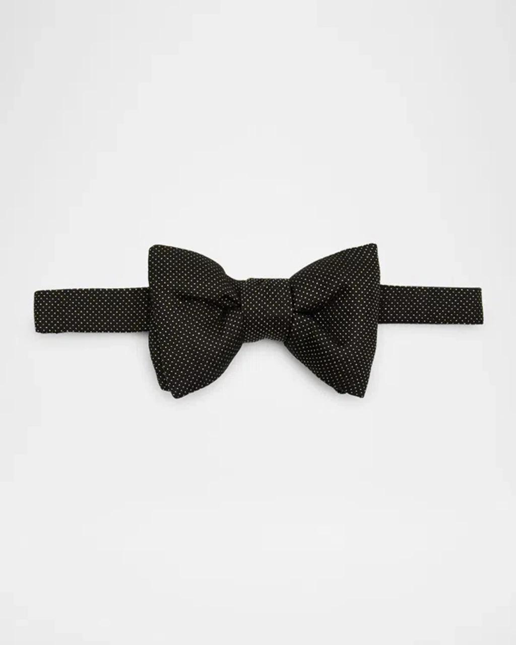 Mens Lurex Micro-Dot Bow Tie Product Image