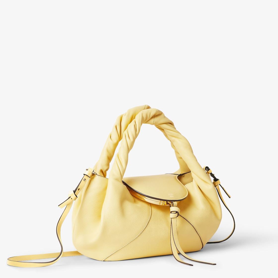 Fendi Spy SmallYellow leather bag Product Image