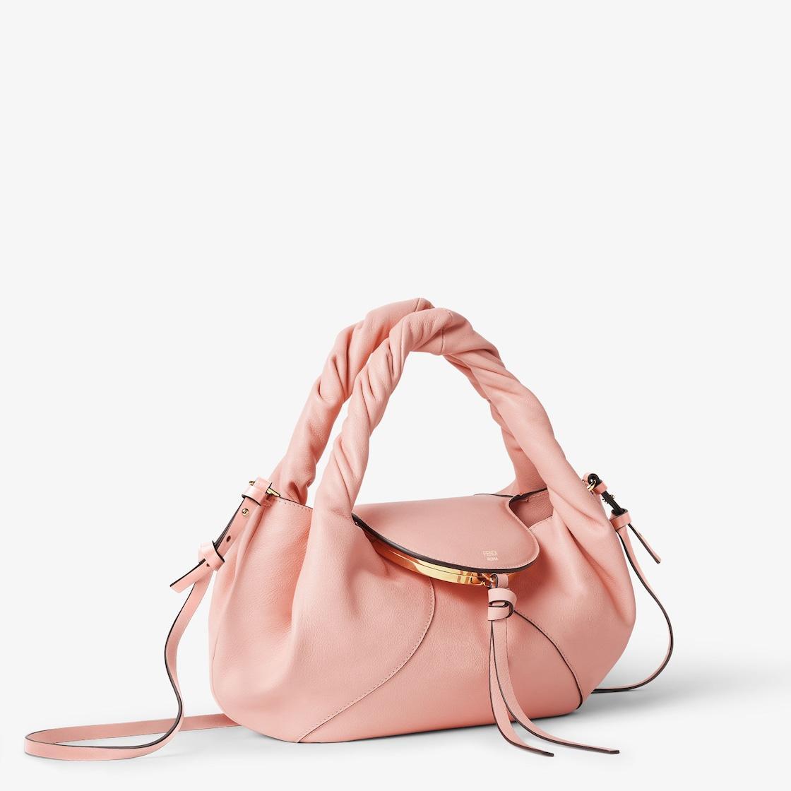 Fendi Spy SmallPink leather bag Product Image