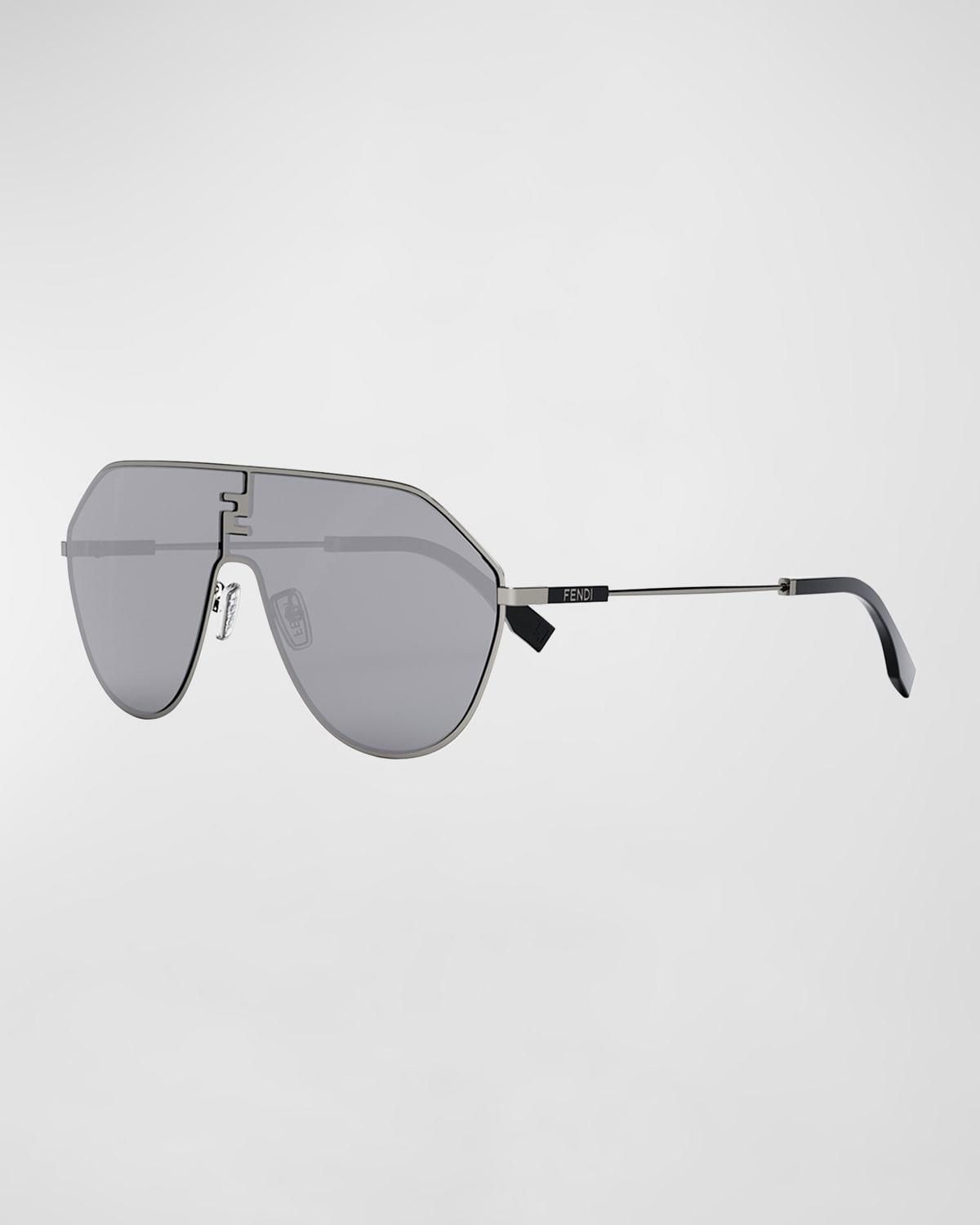 Mens FF Match Metal Shield Sunglasses Product Image