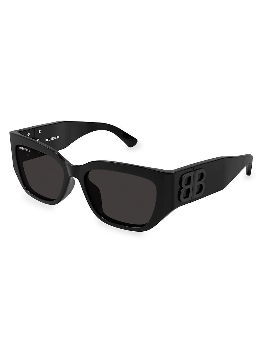 Balenciaga Womens Bossy 56mm Square Sunglasses Product Image