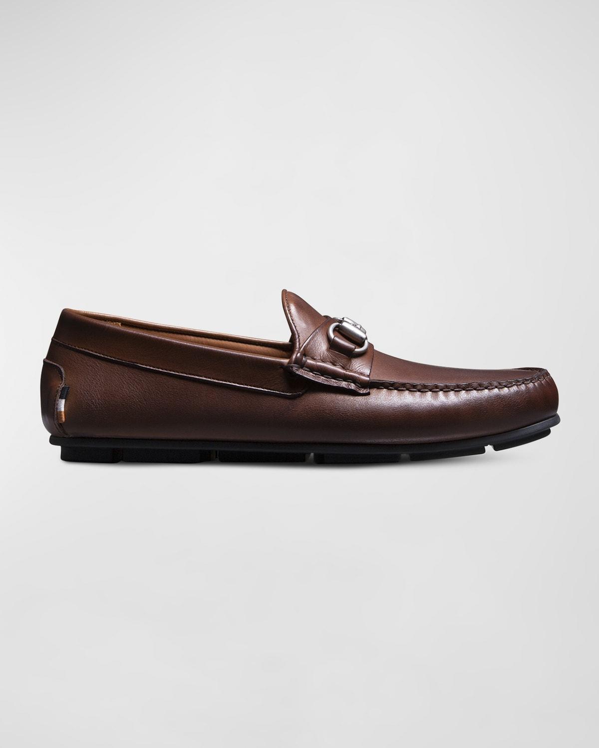 Allen-Edmonds Mens Sebastian Leather Bit Buckle Driving Loafers Product Image
