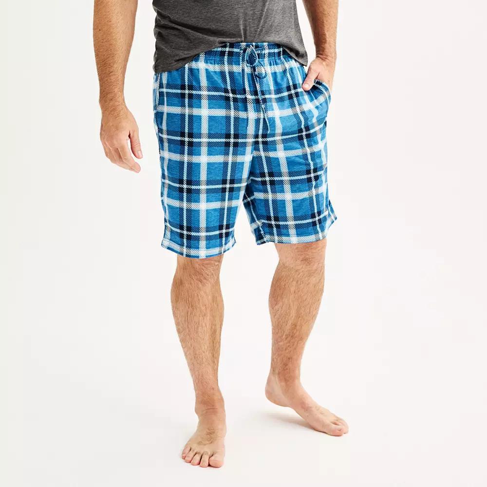 Men's Sonoma Goods For Life® Supersoft Pajama Shorts, Size: Medium, Light Gray Space Dye Product Image