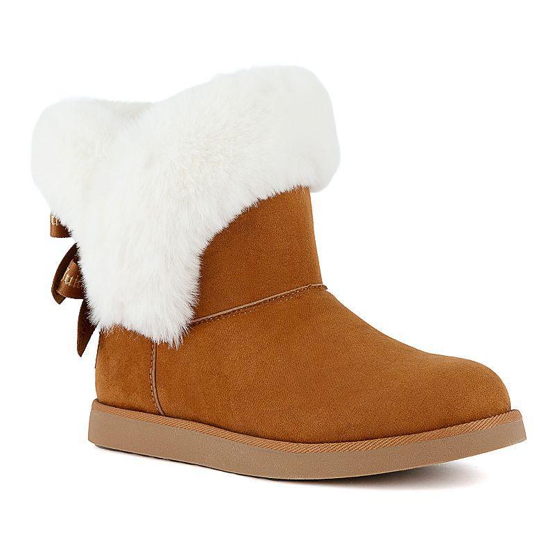 Juicy Couture King 2 Women's Cold Weather Boots, Size: 7, Black Leopard Product Image