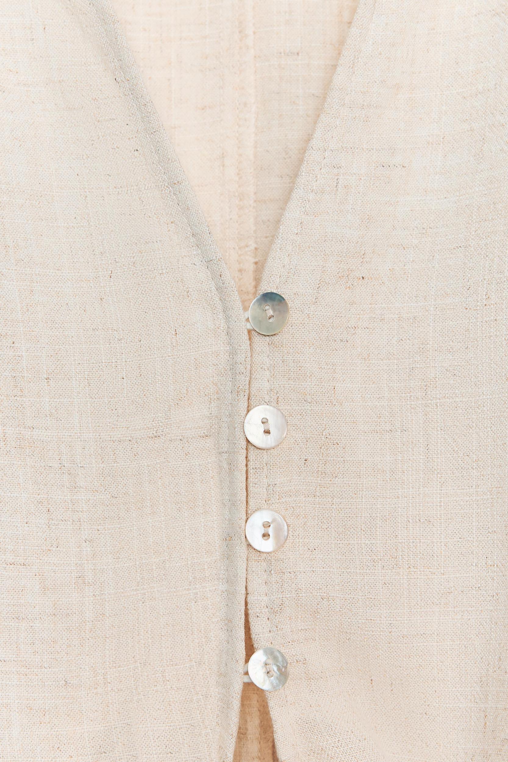 COMBINED CROCHET KNOT SHIRT Product Image
