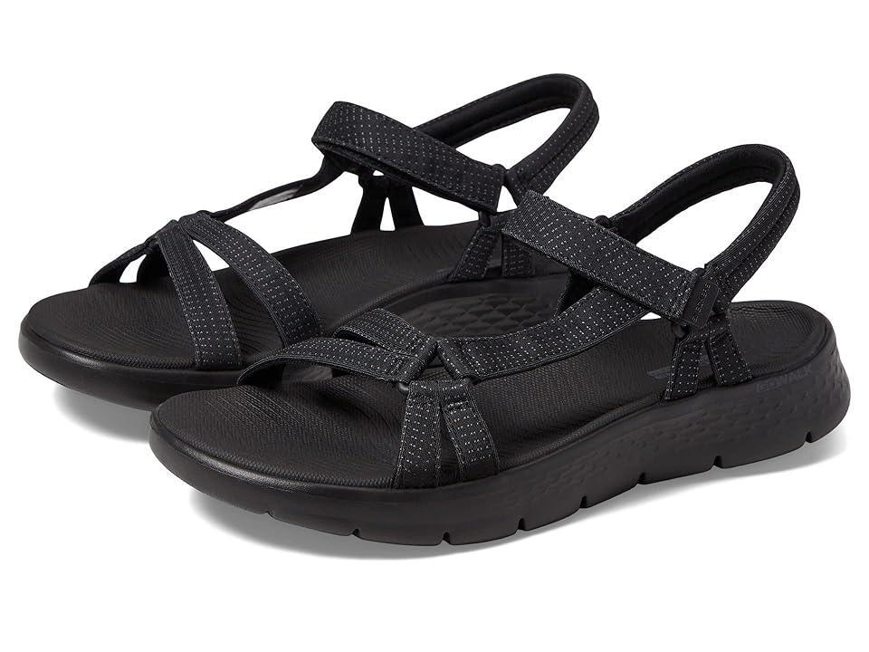 Skechers GO WALK® Flex Sandal Sublime Women's Sandals, Size: 7, Black Product Image