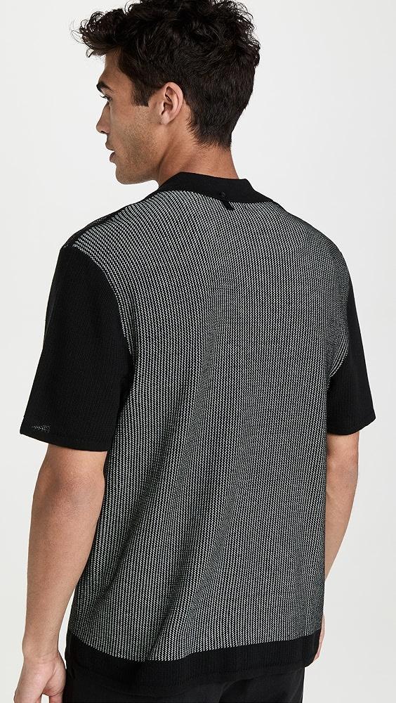rag & bone Harvey Knit Camp Shirt | Shopbop Product Image