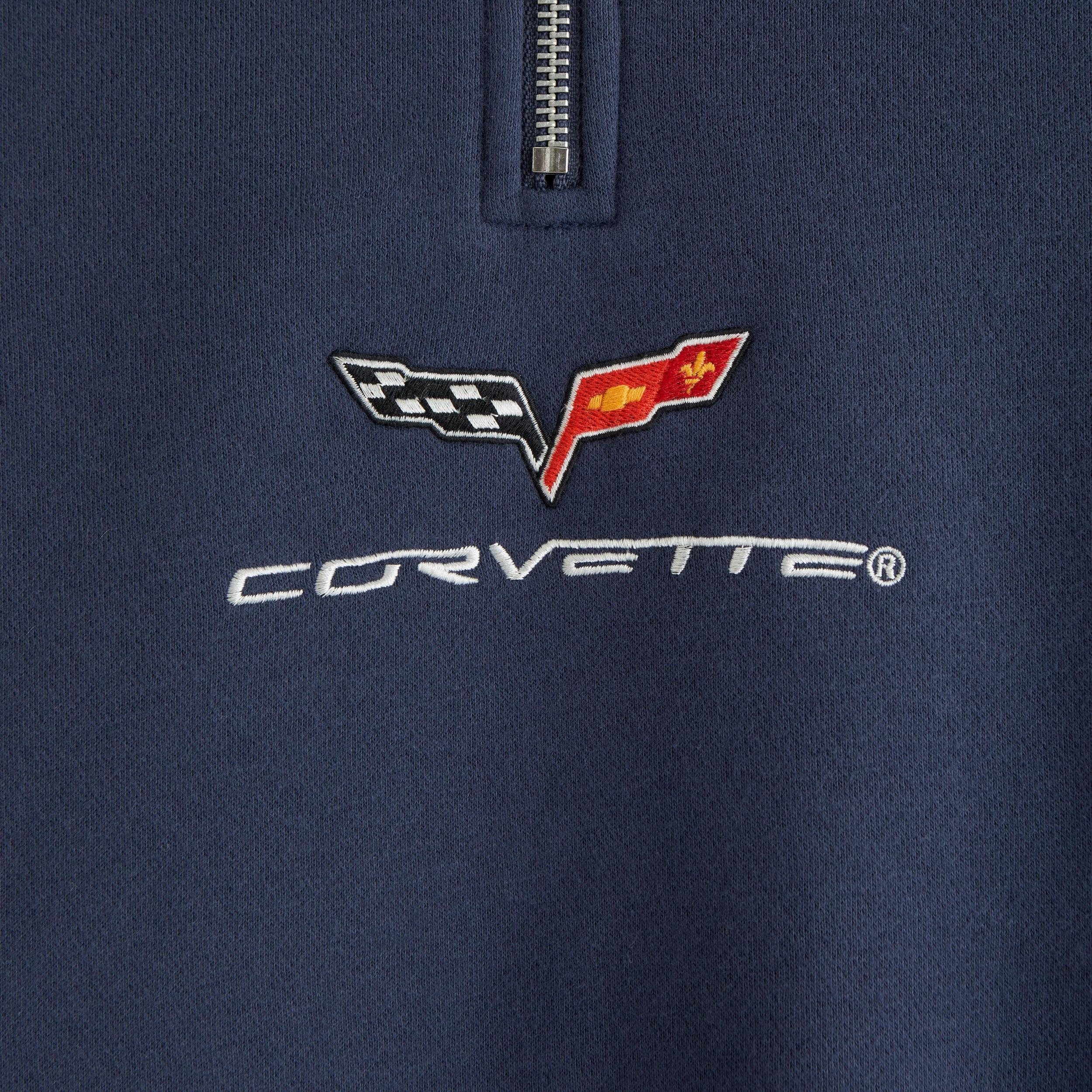 Corvette Graphic Half-Zip Sweatshirt Product Image
