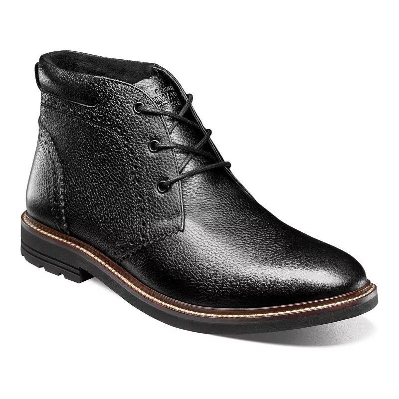 Nunn Bush® Ozark II Men's Plain Toe Chukka Boots, Size: 11.5, Black Tumbled Product Image