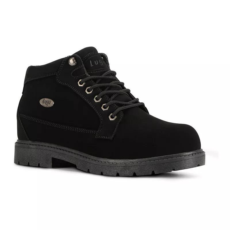 Lugz Mantle Mid Men's Ankle Boots, Size: 9.5, Dk Brown Falcon Black Product Image