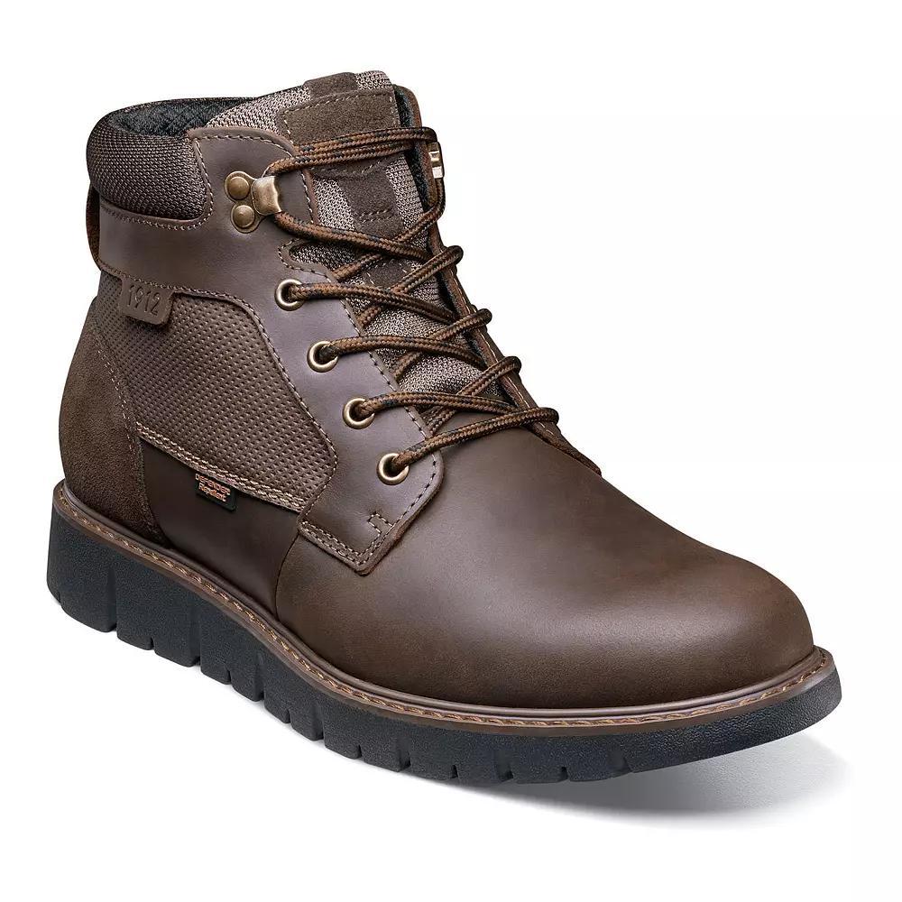 Nunn Bush Karnak Mens Leather Plain Toe Ankle Boots Product Image