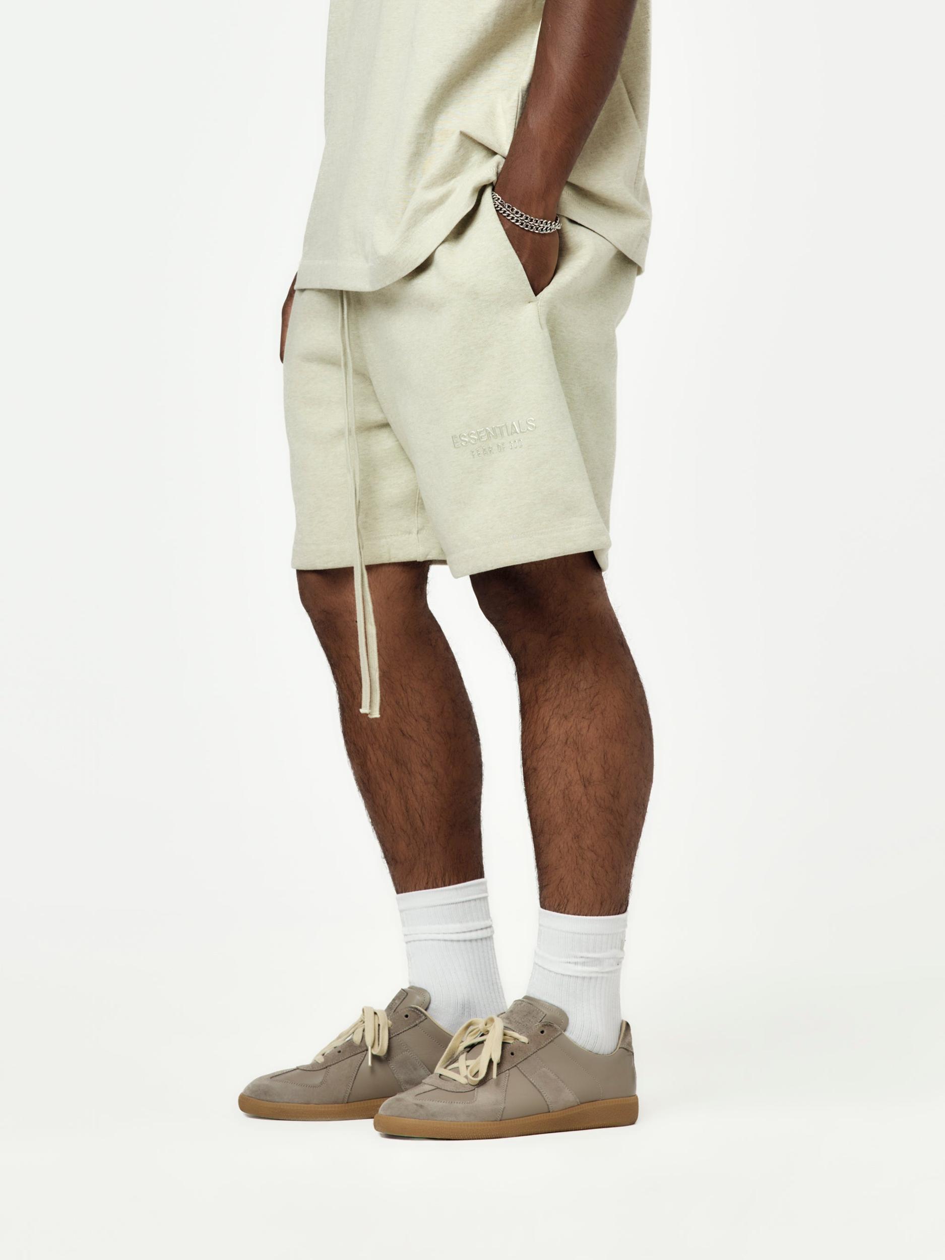 Classic Fleece Sweatshorts (Heather Stone) Product Image