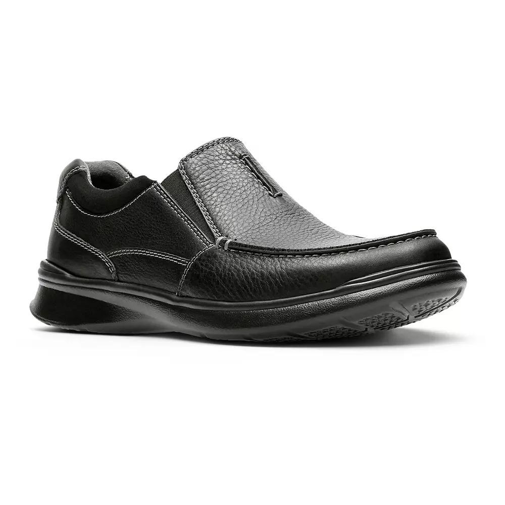 Clarks® Cotrell Free Men's Loafers, Size: 11.5, Black Oily Product Image
