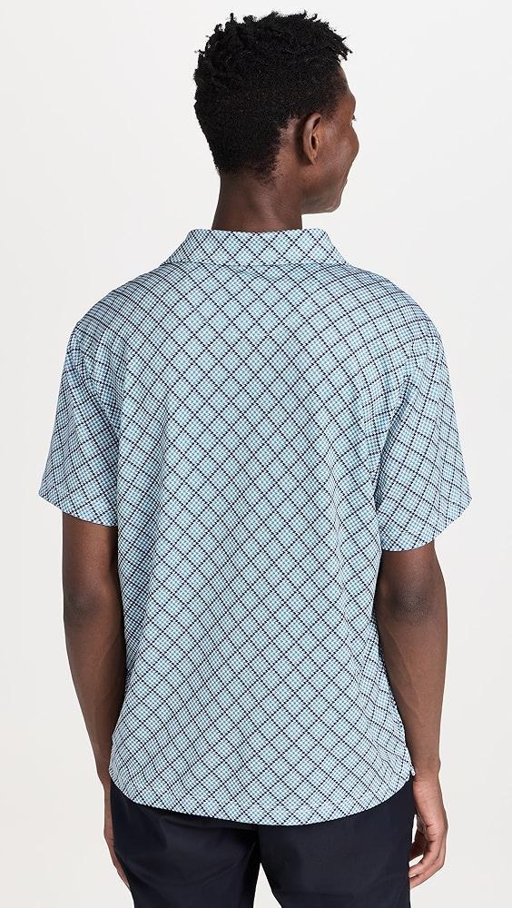 Quiet Golf Monogram Houndstooth Polo | Shopbop Product Image