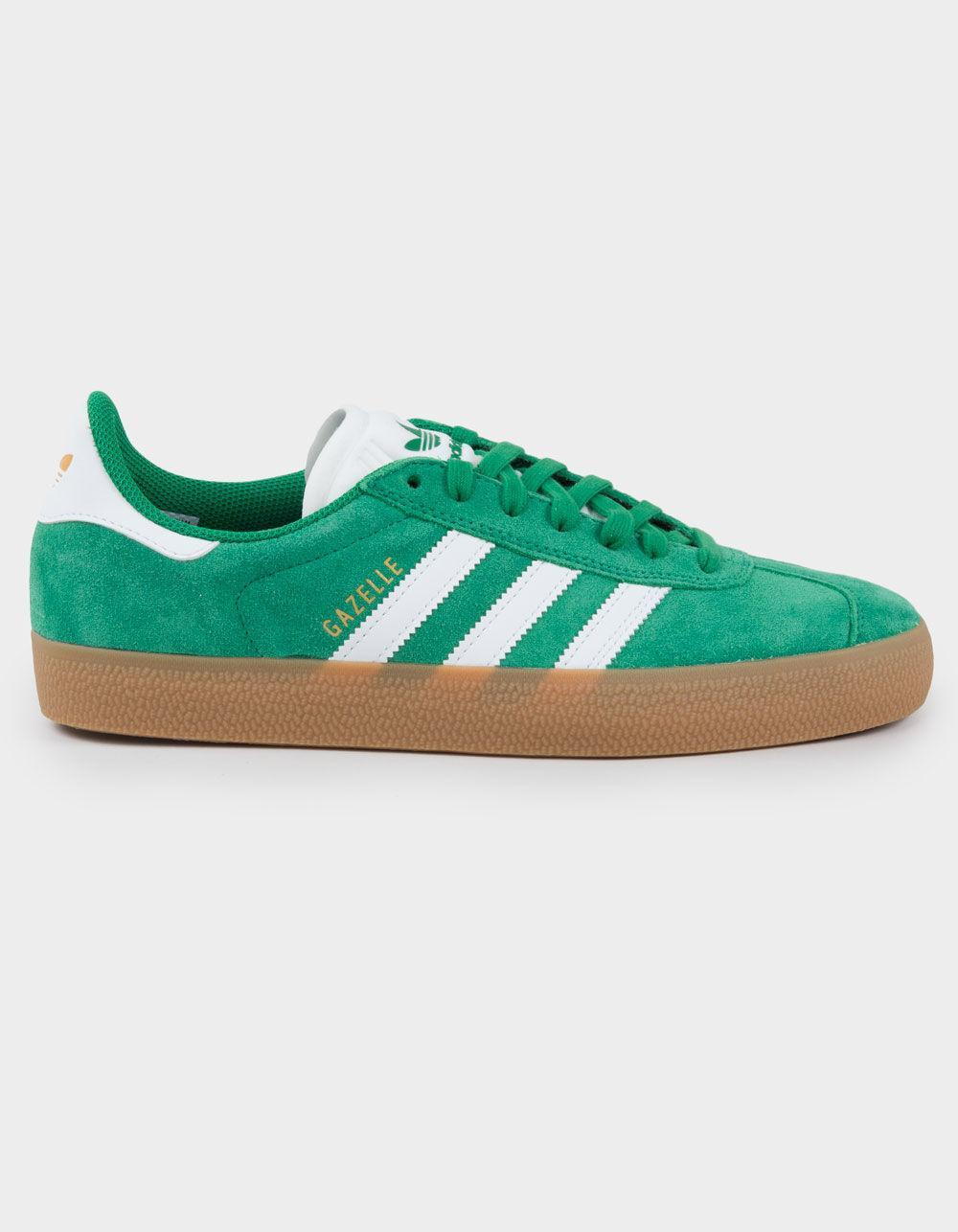 ADIDAS Gazelle ADV Shoes - GREEN/WHITE Product Image