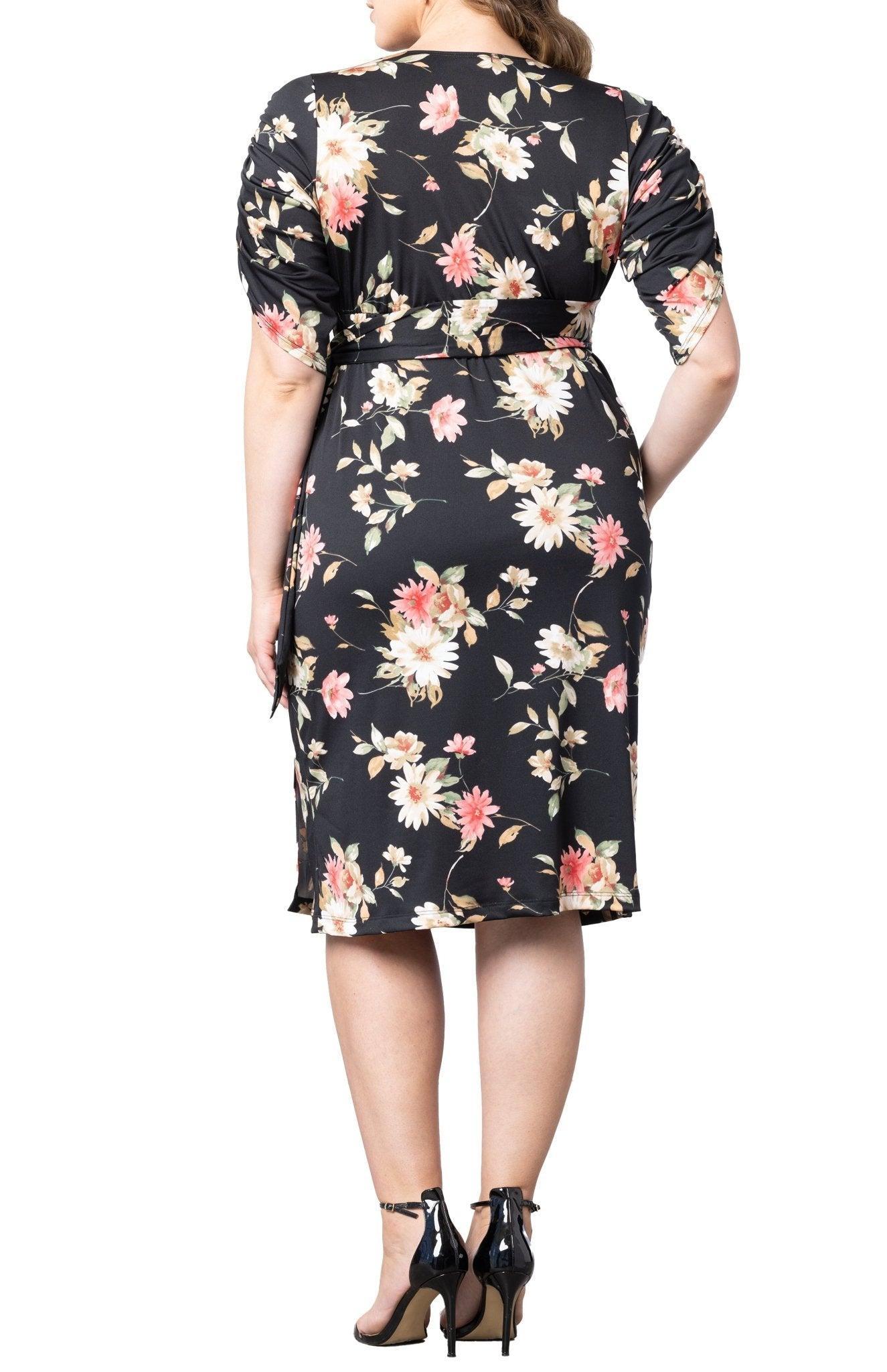 Eden Faux Wrap Dress - Plus Product Image