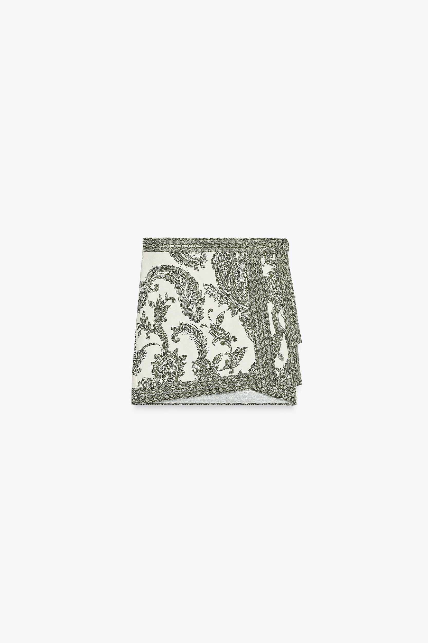 PRINTED SARONG SKIRT Product Image